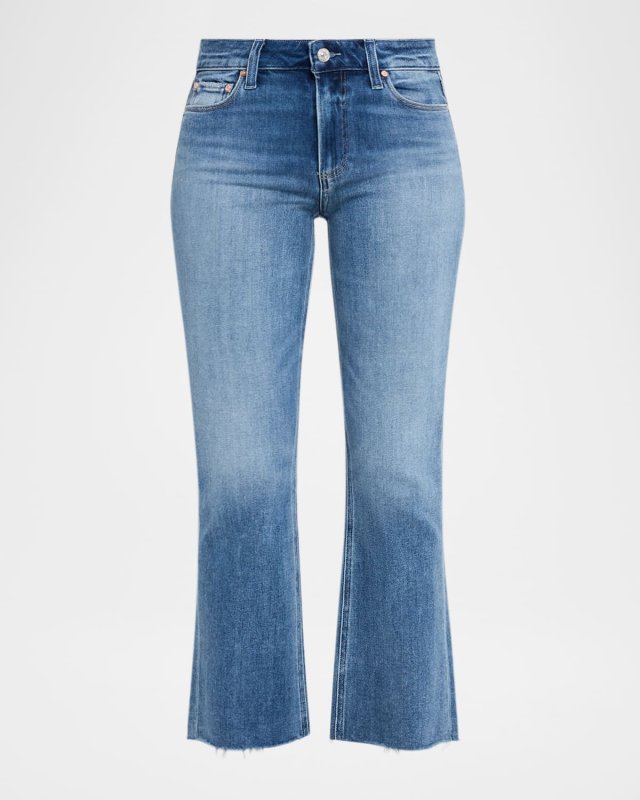 Colette Crop Raw Hem Jeans